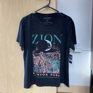 NWT Zion Canyon Park t-shirt womens size M